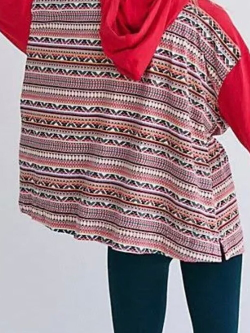 NWT Free People Movement Mixed Hoodie - Picture 8 of 16